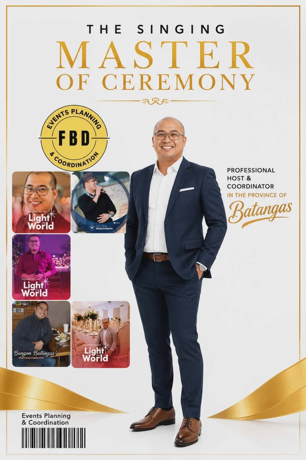 Franco Briones Dimayuga — The Singing Master of Ceremony